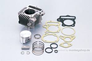 Kitaco Light Big Bore Kit Aluminium 88 cc 6 Volt f. 50er Kopf